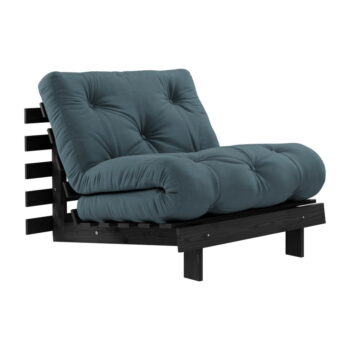 Kreslo v petrolejovej farbe Roots Black Night – Karup Design – Obrázok 2