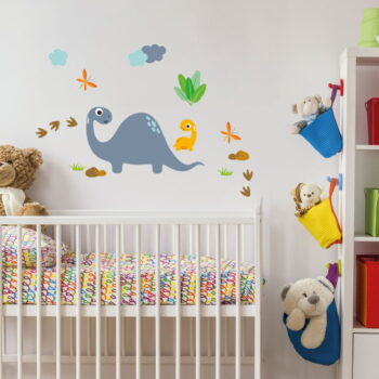 Nástenné detské samolepky Ambiance Cute Dinosaurus Stickers - Image 4