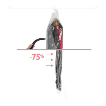 Vákuové vrecia v súprave 4 ks Hanging Vacuum M/L – Compactor - Image 5