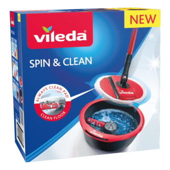 Súprava vedierka a mopu na podlahu Vileda Spin&Clean - Image 5