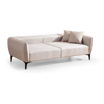 Krémová pohovka 220 cm Belissimo – Balcab Home - Image 2
