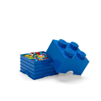 Modrý úložný box štvorec LEGO® - Image 2