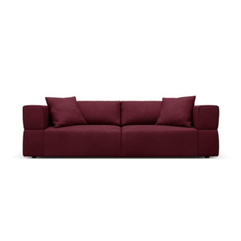 Vínovočervená pohovka 248 cm Esther – Milo Casa