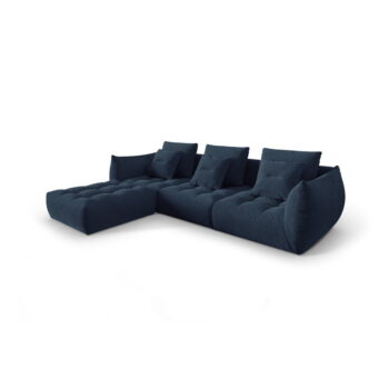 Tmavomodrá rohová pohovka (variabilný roh) Bloom – Micadoni Home - Image 3