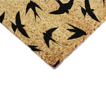Rohožka z kokosového vlákna 60x90 cm Swallows – Artsy Doormats - Image 11