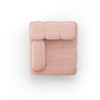 Svetloružový modul pohovky Ferento – Cosmopolitan Design - Image 6