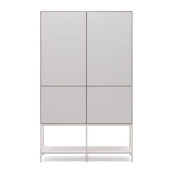 Biela skrinka 98x160 cm Vedrana – Kave Home