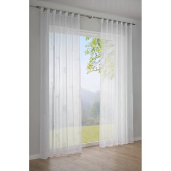 Biela záclona 245x140 cm Voile - Gardinia – Obrázok 2