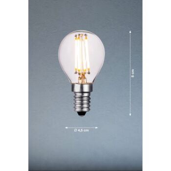 Teplá žiarovka E14, 2 W Standard – Fischer & Honsel - Image 3