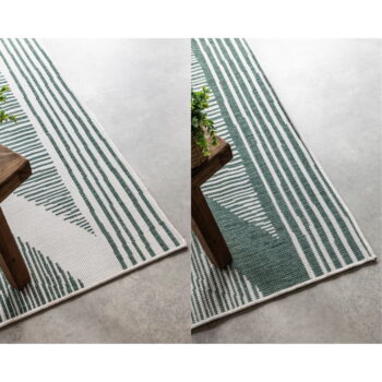 Krémovo-zelený vonkajší koberec 80x150 cm Gemini – Elle Decoration - Image 8