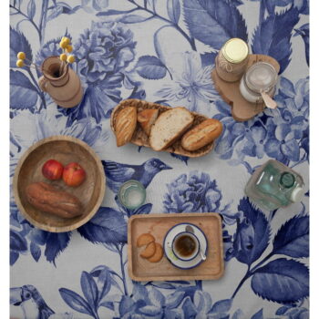 Obrus Really Nice Things Blue Birds, 140 x 200 cm - Image 3