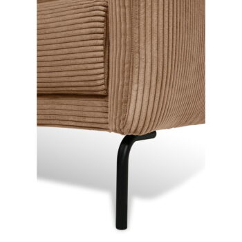 Svetlohnedá menčestrová pohovka 212 cm Venray – Scandic - Image 5