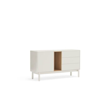 Krémovobiela komoda Teulat Corvo, 76 x 140 cm – Obrázok 2