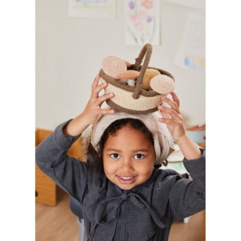 Béžový bavlnený detský hrací koberec 120x160 cm Mushroom Forest – Lorena Canals – Obrázok 3