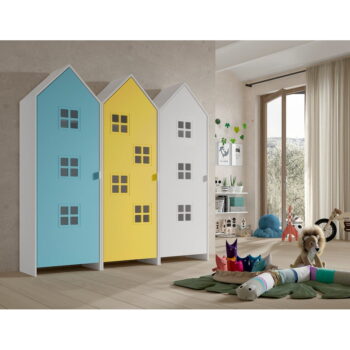 Detská šatníková skriňa 173x171,5 cm CASAMI BRUGES – Vipack – Obrázok 2