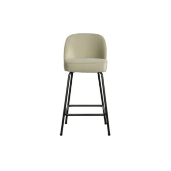 Zamatová barová stolička v mentolovej farbe 89 cm Vogue – BePureHome