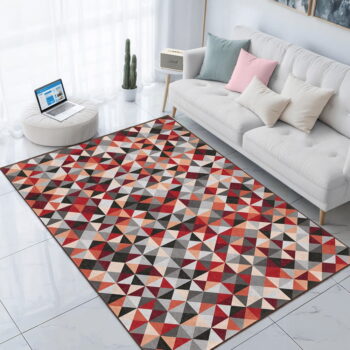 Červeno-sivý prateľný behúň 80x200 cm Ignite – Mila Home - Image 7