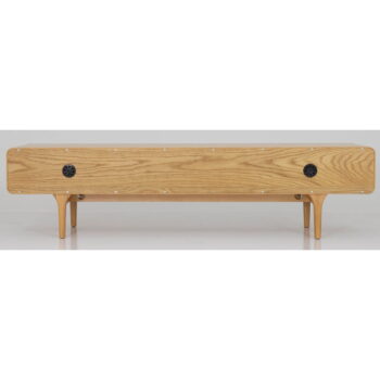 TV stolík v dekore duba v prírodnej farbe 180x45 cm Nice – Tenzo – Obrázok 9