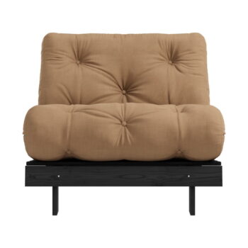 Hnedé kreslo Roots Black Night – Karup Design