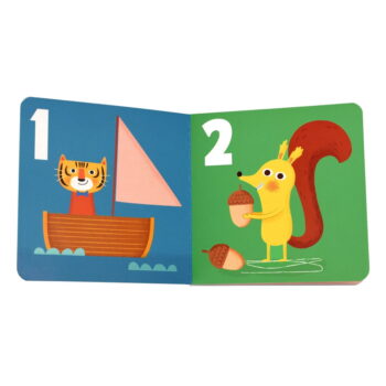 Interaktívna hračka First Numbers Book Animals – Rex London – Obrázok 4