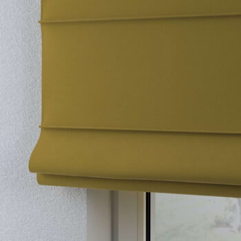 Žltá rímska roleta 170x160 cm Posh Velvet - Yellow Tipi - Image 4