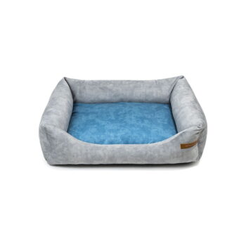 Modro-svetlosivý pelech pre psa 55x65 cm SoftBED Eco S – Rexproduct - Image 3