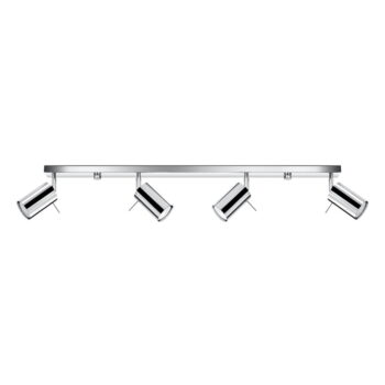 Stropné svietidlo v striebornej farbe Nice Lamps Etna 4L - Image 3
