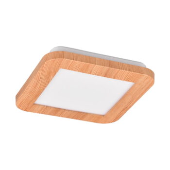 LED stropné svietidlo v prírodnej farbe 17x17 cm Camillus – Trio