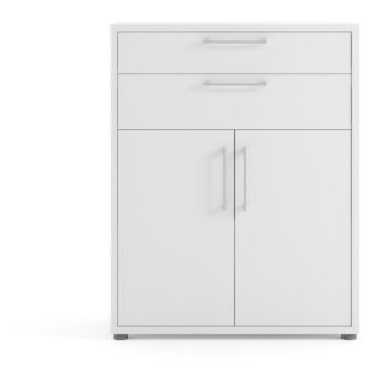 Biely komponent pre modulárny policový systém 84x105 cm Prima – Tvilum - Image 3