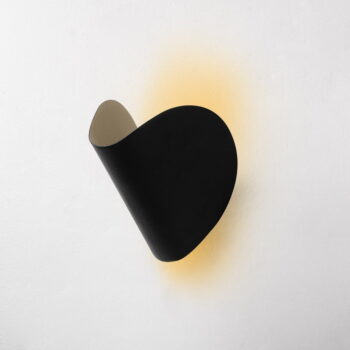 Čierne LED nástenné svietidlo Heybe – Opviq lights - Image 7
