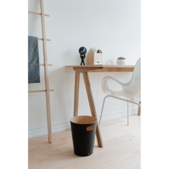 Drevený odpadkový kôš 7,5 l Woodrow – Umbra - Image 7
