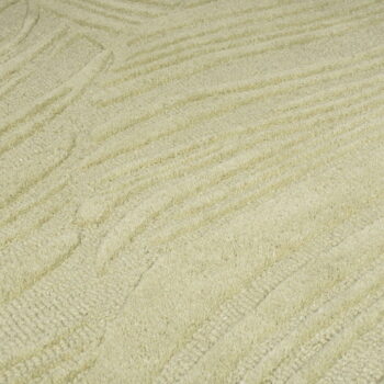 Zelený vlnený okrúhly koberec ø 160 cm Lino Leaf – Flair Rugs – Obrázok 3
