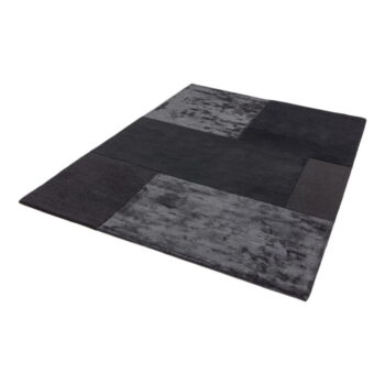 Antracitovosivý koberec Asiatic Carpets Tate Tonal Textures, 160 x 230 cm - Image 2
