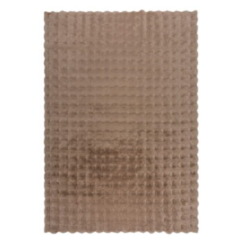 Hnedá syntetická kožušina 80x150 cm Waffle Faux Fur – Flair Rugs - Image 6