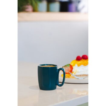 Tmavozelené kameninové hrnčeky v súprave 2 ks na espresso 80 ml Fuori – Vialli Design – Obrázok 7