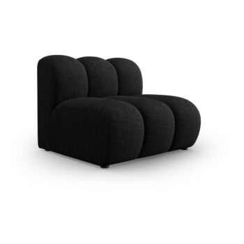 Čiernoantracitový modul pohovky (stredový diel) Lupine – Micadoni Home – Obrázok 2