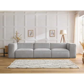 Svetlosivá pohovka 345 cm Zephyr – Bobochic Paris – Obrázok 11