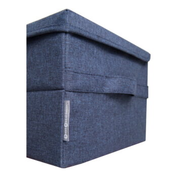 Modrý úložný box Bigso Box of Sweden Wanda, 30 x 20 cm – Obrázok 2