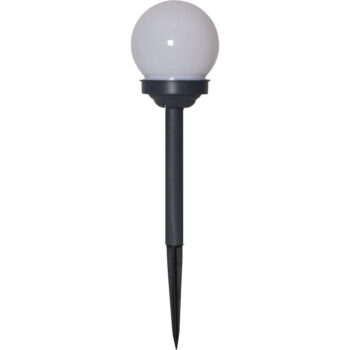 Súprava 4 vonkajších solárnych svetiel Star Trading Globus, výška 27 cm - Image 3
