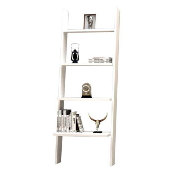Biely regál 56x150 cm Solid – Kalune Design - Image 2