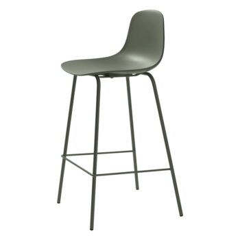 Kaki plastová barová stolička 92,5 cm Whitby – Unique Furniture – Obrázok 2