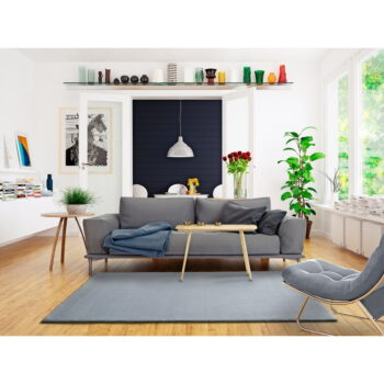 Sivý koberec Universal Berna Liso, 80 x 150 cm - Image 3