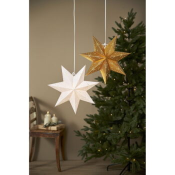 Vianočná svetelná dekorácia v zlatej farbe ø 45 cm Classic - Star Trading - Image 5