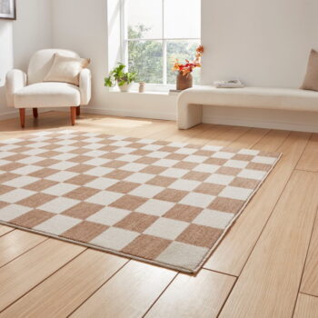 Béžový koberec 80x150 cm Baltimore – Think Rugs - Image 4