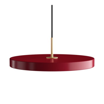 Červené LED závesné svietidlo s kovovým tienidlom ø 43 cm Asteria Medium – UMAGE