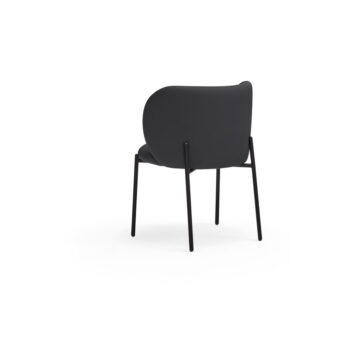 Čierne jedálenské stoličky v súprave 2 ks Mogi - Teulat – Obrázok 5