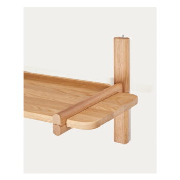 Modulárny policový systém z dubového dreva v prírodnej farbe 110x28 cm Sitra – Kave Home - Image 5