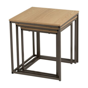 Odkladacie stolíky v súprave 3 ks 40x40 cm – Casa Selección - Image 2