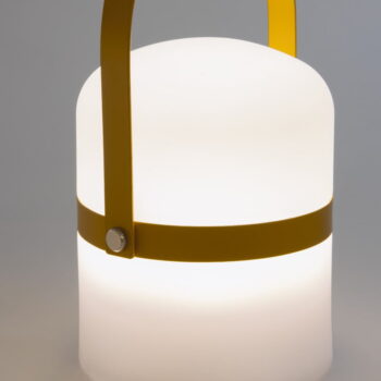 Biela vonkajšia lampa Kave Home Janvir, výška 16 cm - Image 2