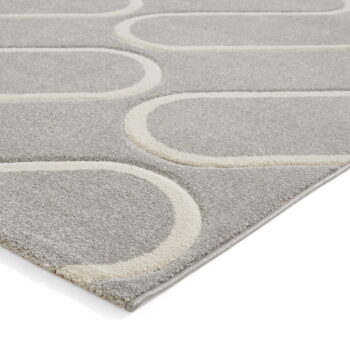 Sivý koberec 80x150 cm Linear Curve – Catherine Lansfield - Image 8